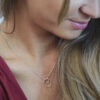 Necklace Hammered Doublering – Bild 3