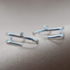 Earring Around Double with Zirconia – Bild 4