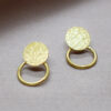 Earrings Disc Ring – Bild 3