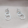 Earrings Triple Rings – Bild 3