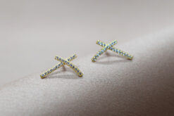 Earstuds Zirkonia X