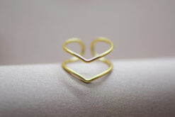 Ring Double V