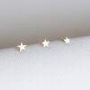 Earstuds Tiny Star Yellow Gold 9ct – Bild 5