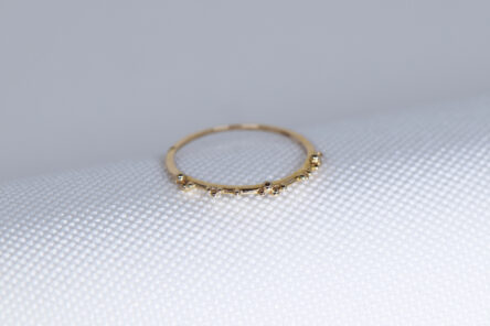 Ring Dotty Yellow Gold 14ct