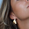 Earrings Organic Zirconia Long – Bild 2