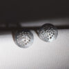 Earstuds Hammered Cutout – Bild 4