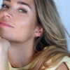 Earstuds Small with Sapphire – Bild 2