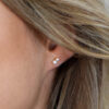 Earstuds Opal With Zirconia – Bild 3