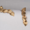 Earrings Brushed Leaves
