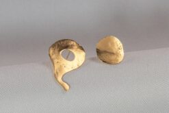 Earrings Gold Shaped