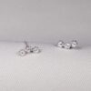 Earstuds Three Tiny Blossom