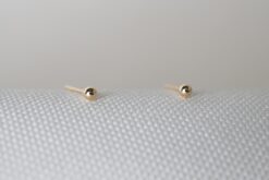 Earstuds Tiny Ball Yellow Gold 14ct