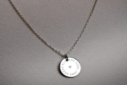 Necklace Engraving Around