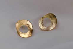 Earrings Organic Circle