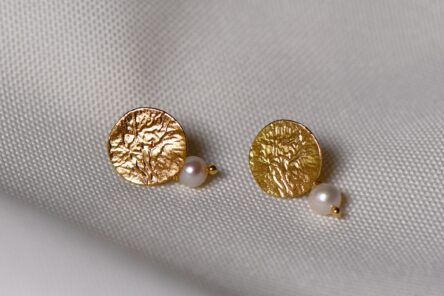 Earrings Organic Pearl