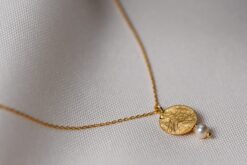 Alternative view of Necklace Organic Pearl