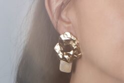 Alternative view of Earrings Capsule Fossil Coral