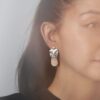 Earrings Fossil Coral – Bild 2