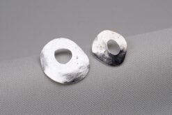 Earrings Ovale Silver Medium