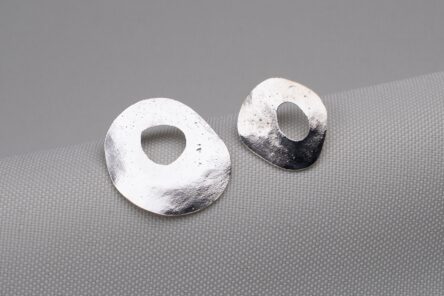 Earrings Ovale Silver Medium