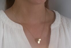 Alternative view of Necklace Capsule Natural Ruby