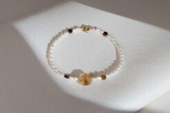 Bracelet Tiger Eye and Citrine