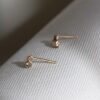 Earstuds Double Zirconia