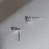 Earstuds Double Zirconia – Bild 3