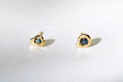 Earstuds Blue Sapphire