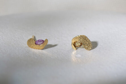 Earstuds Rose Sapphire