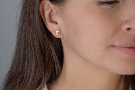 Alternative view of Earstuds With Rose Sapphire