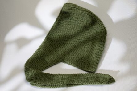 Hooded Scarf Olive