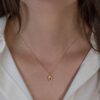 Necklace Capsule With Blue Sapphire – Bild 2