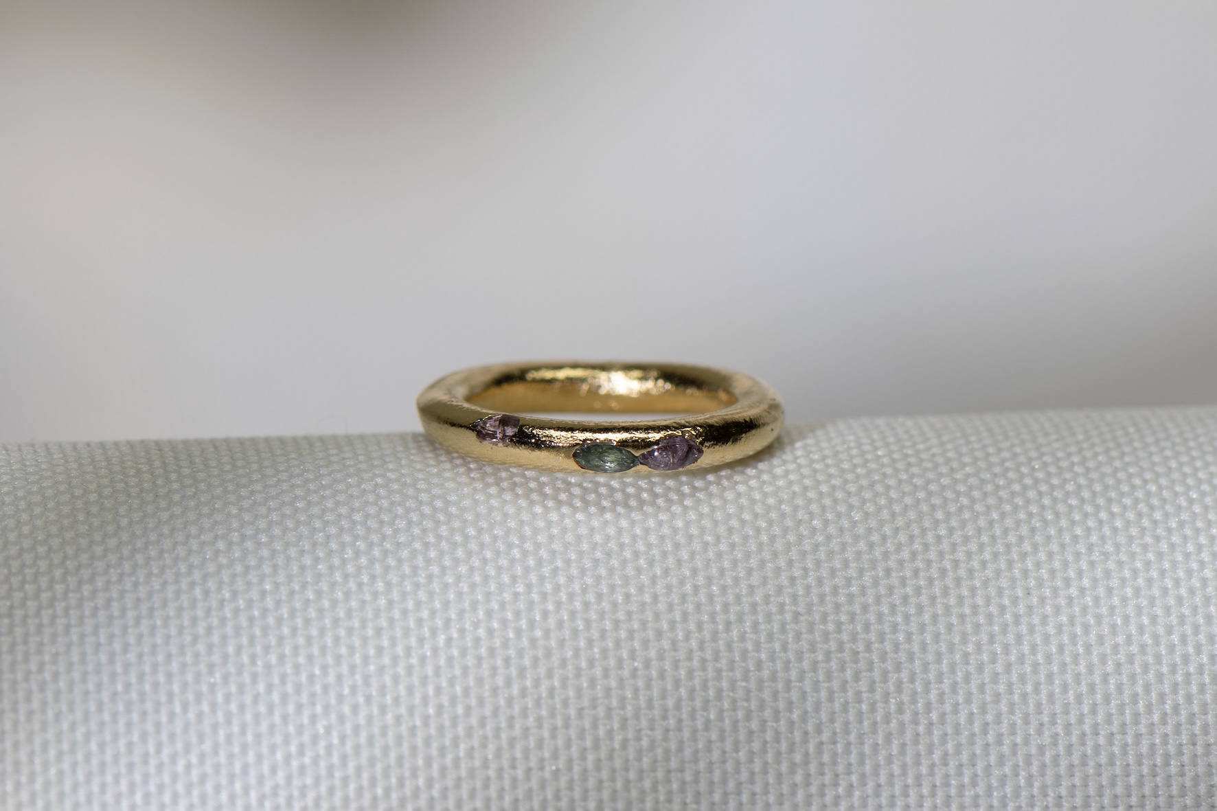 Ring With Multi Sapphire Size 49 – Bild 3