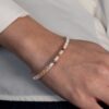 Bracelet Sunstone and Pearl – Bild 2