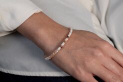 Alternative view of Bracelet Sunstone and Pearl