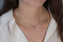 Alternative view of Necklace Pearl With Clasp
