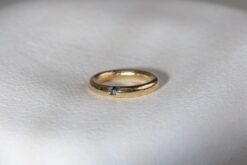 Ring Blue Sapphire Size 49