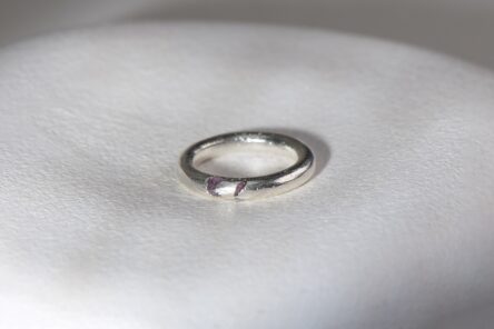 Ring Rose Sapphire Size 54