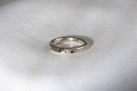 Ring Round Sapphire Size 49