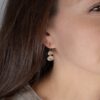Earrings Ovale Rose Quartz – Bild 2