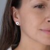 Earstuds Blue Sapphire – Bild 2