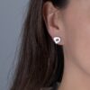 Earstuds Blue Sapphire – Bild 3