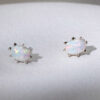 Earstuds Ovale Opal