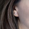Earstuds Tiny Marquise Leaves – Bild 2