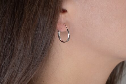 Alternative view of Hoops Small Ovale Twist