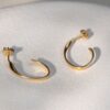 Hoops Small Ovale Twist – Bild 3