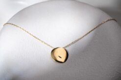 Necklace Hidden Blue Sapphire