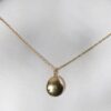 Necklace Hidden Blue Sapphire Drop