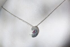 Necklace Organic Natural Ruby